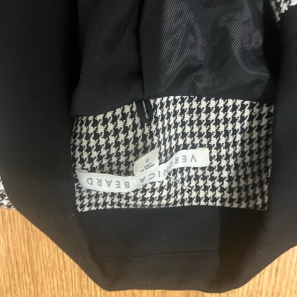 Veronica Beard Airlie Blazer Houndstooth Dickey Jacket Size 2 - Picture 5 of 10